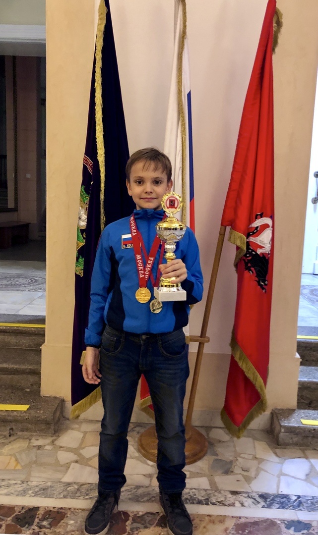 Гордей Колесов - чемпион Москвы по шахматам